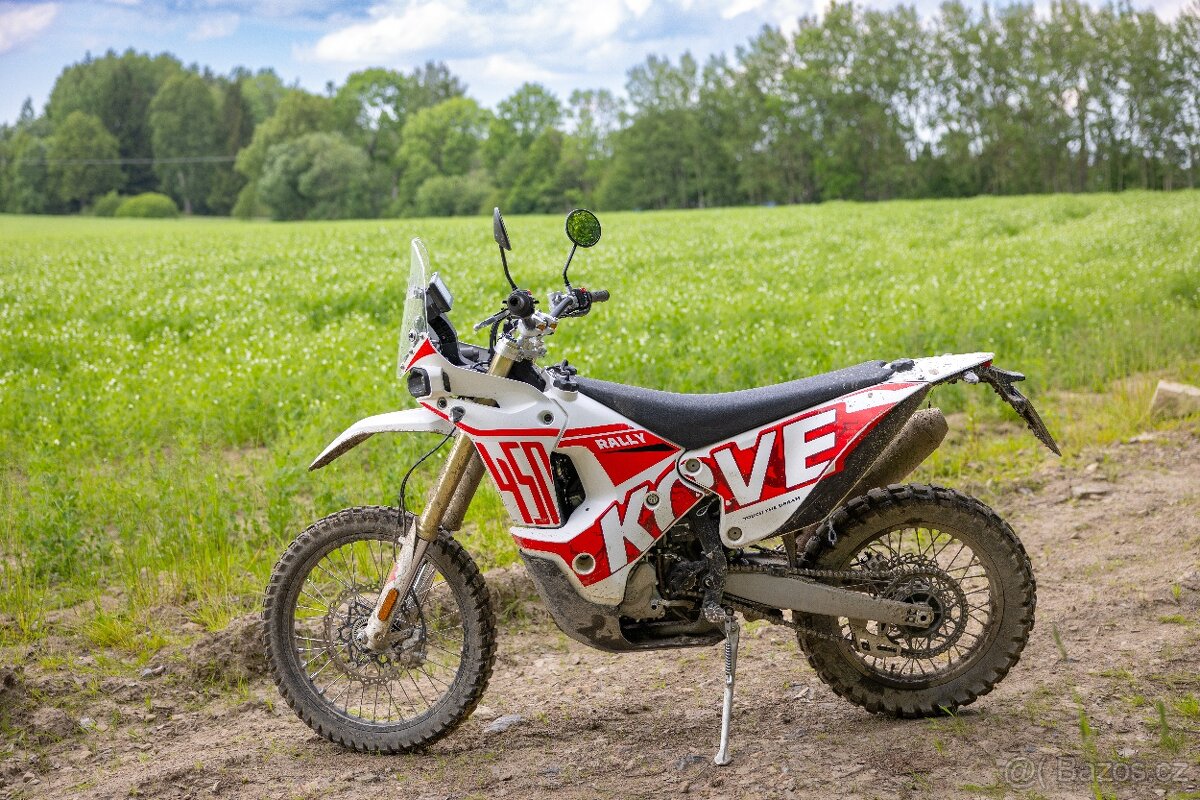 KOVE 450 Rally SKLADEM