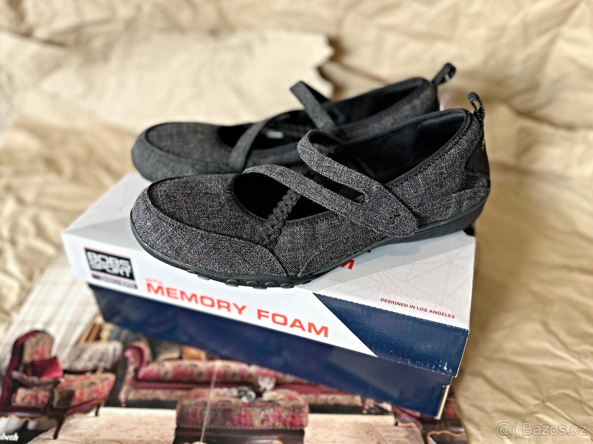 Dámské Dívčí Boty Balerínky SKECHERS BREATHE EASY EU 41 - 2