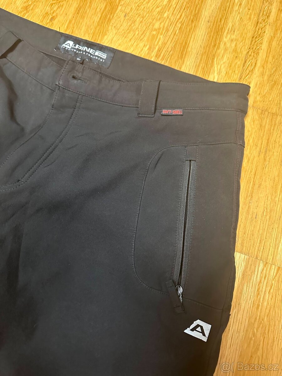 Pánské softshellové kalhoty vel. 52 Alpine Pro - 2