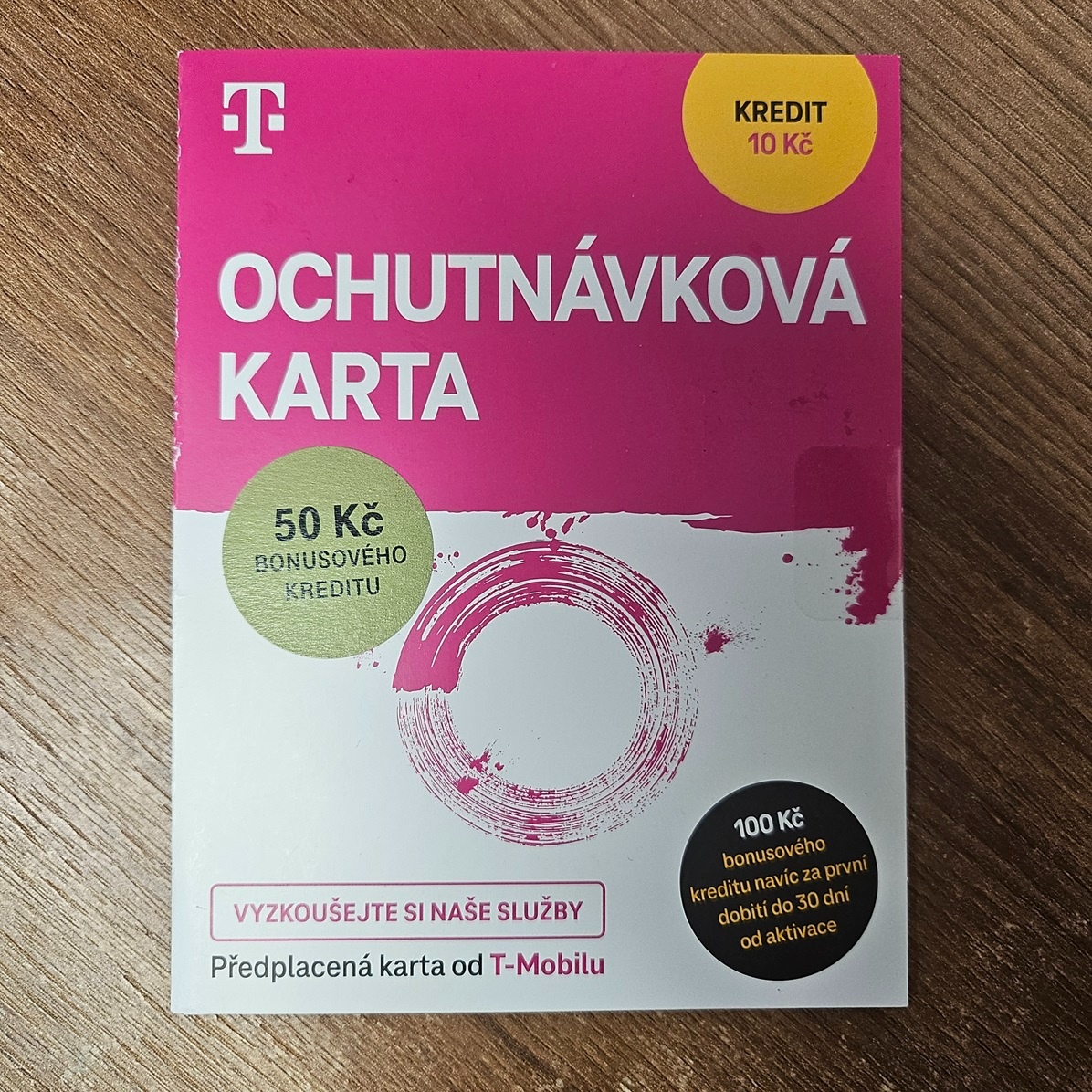 SIM karta nová, nerozbalená, T-Mobile - 2