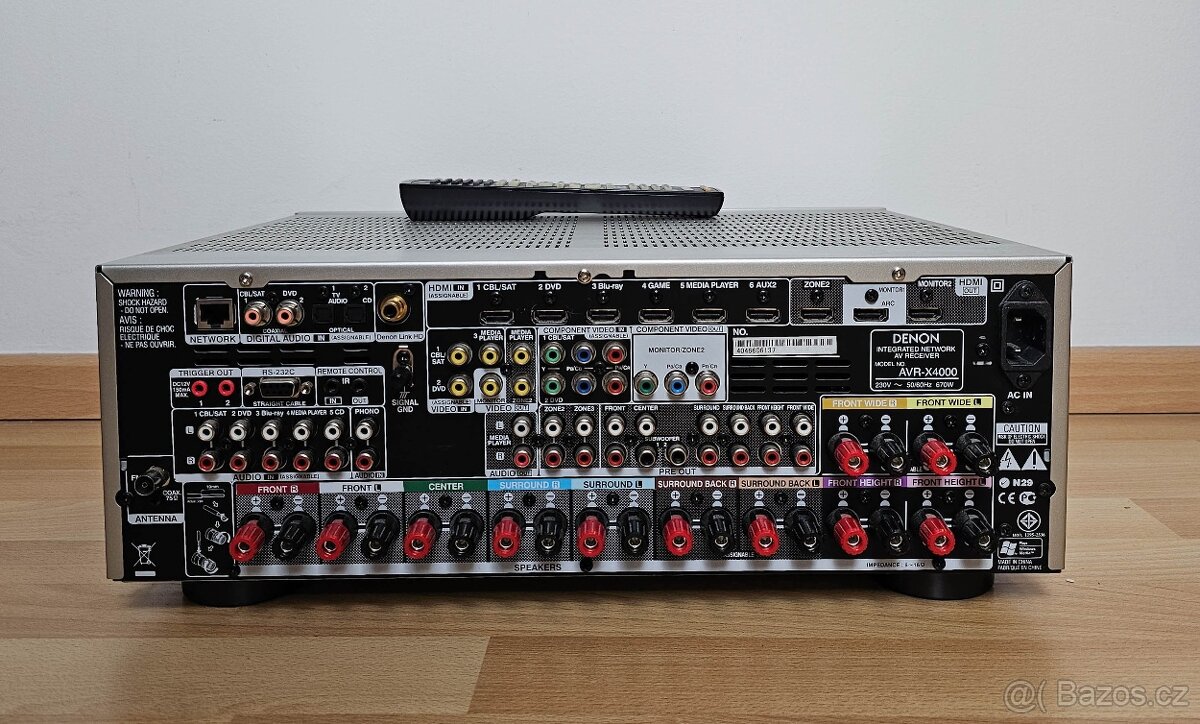 Denon AVR-X4000 / AirPlay Spotify internetove radia USB .. - 2