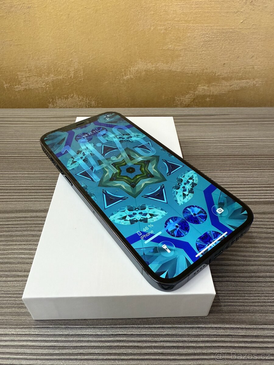 Apple iPhone 12 Pro Max 128GB modrý, baterie 100% - 2