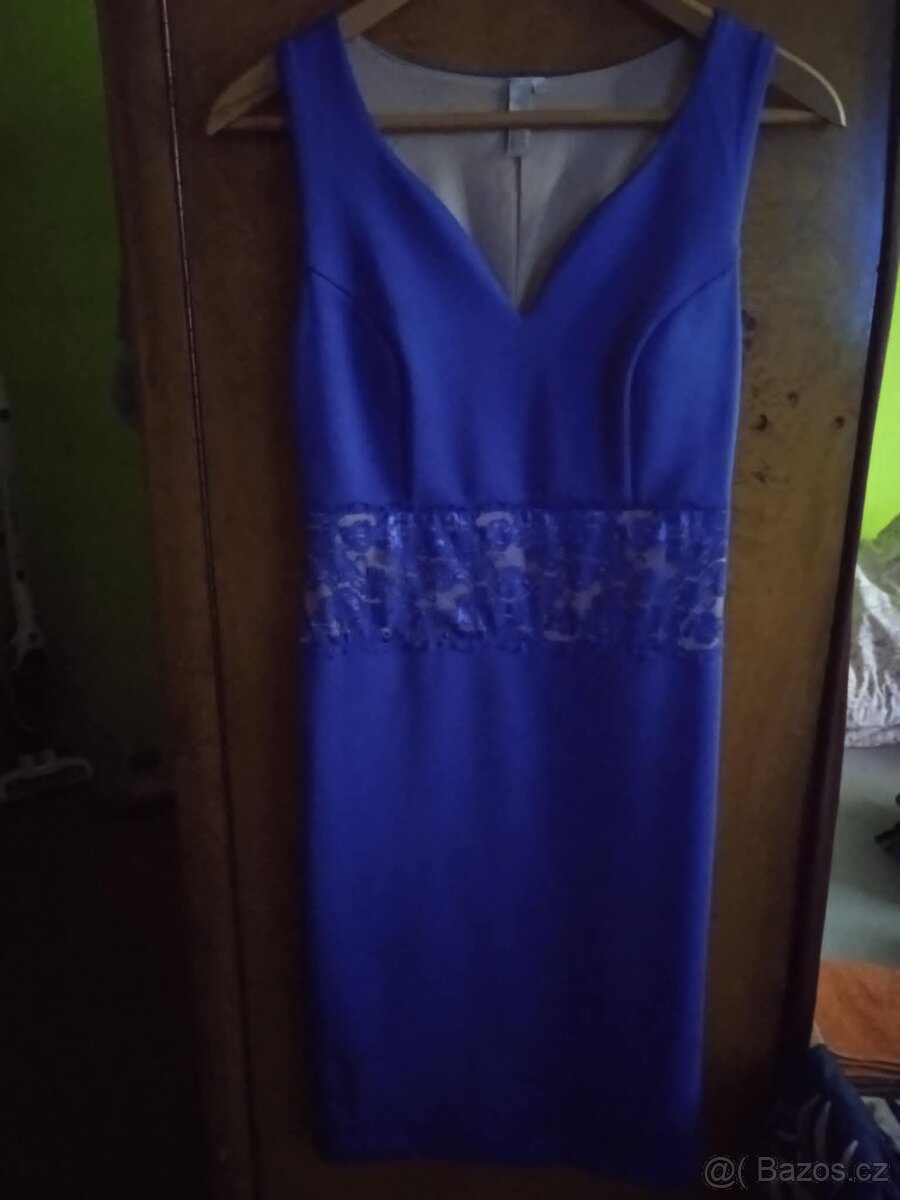 Modré šaty - 2