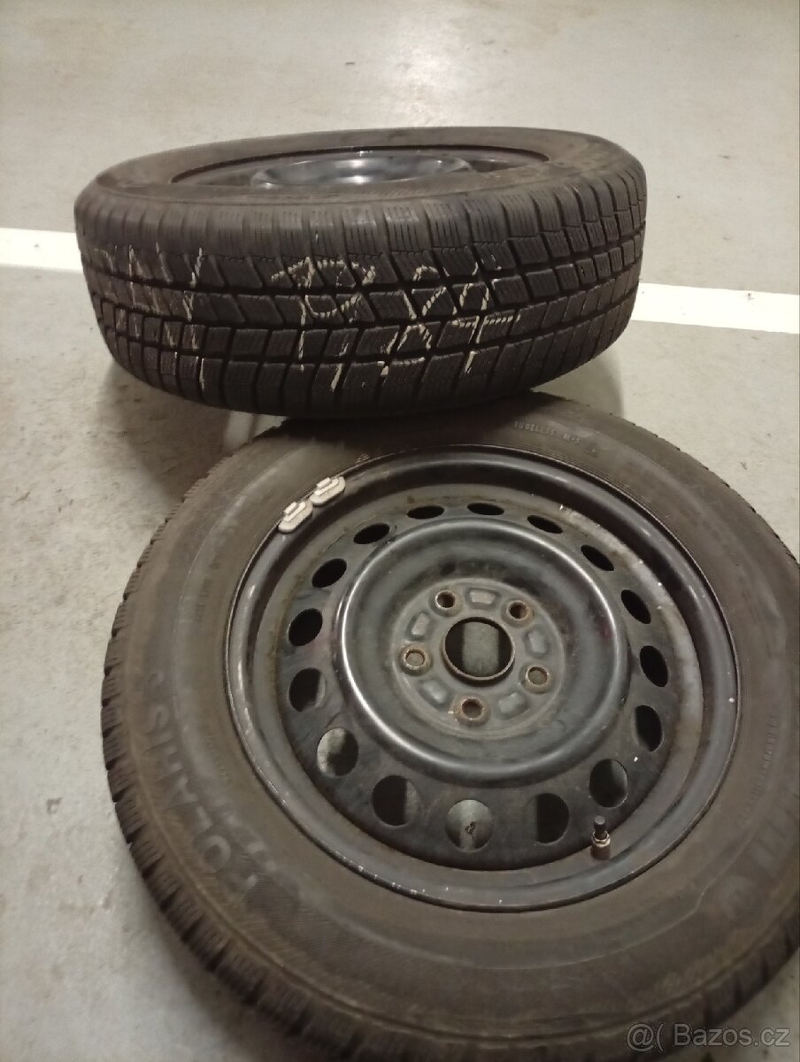 Prodáme zimní gumy s disky 205/60 R16 - 2