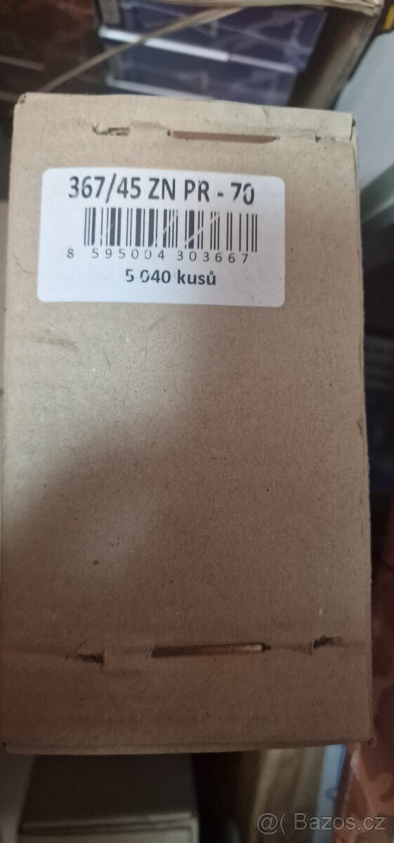 Prodám tesařské spony 367/45-70 PR bal/ 5040ks - 2