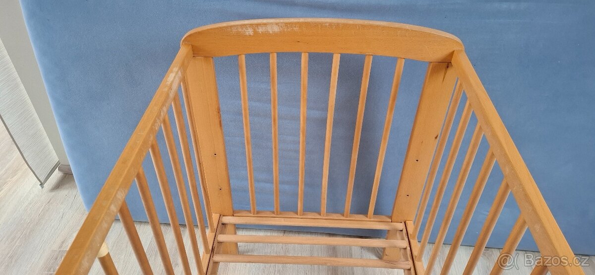 dřevěná postýlka pro miminko - 2