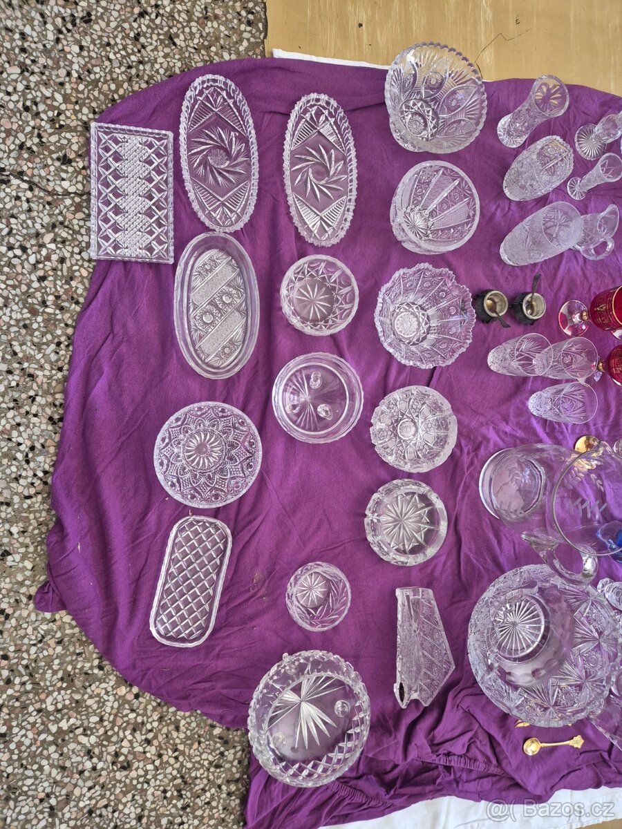 Prodám broušené sklo - 2