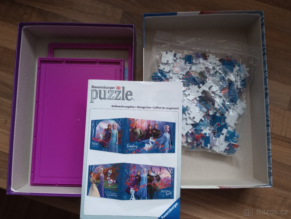3D puzzle, Frozen box - 2