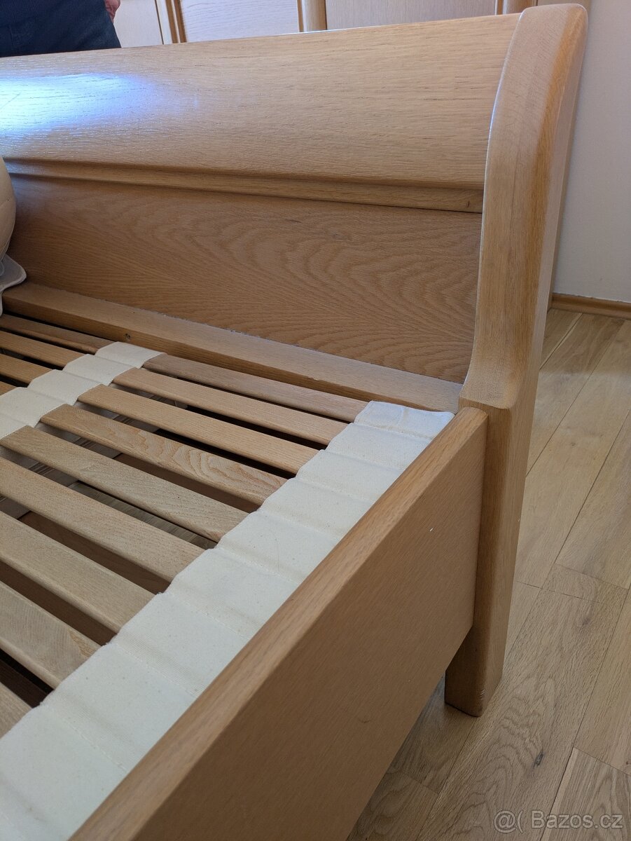 Manželská postel, dubová klasika - 2