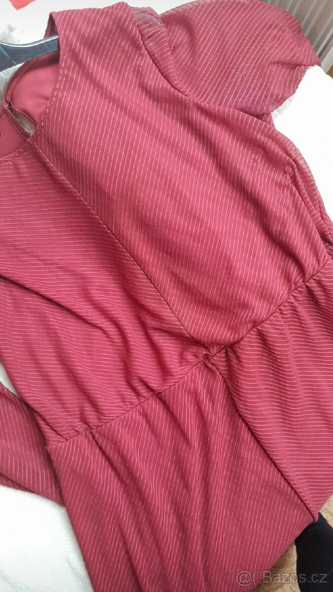 Červené šaty, velikost 48/50 - 2