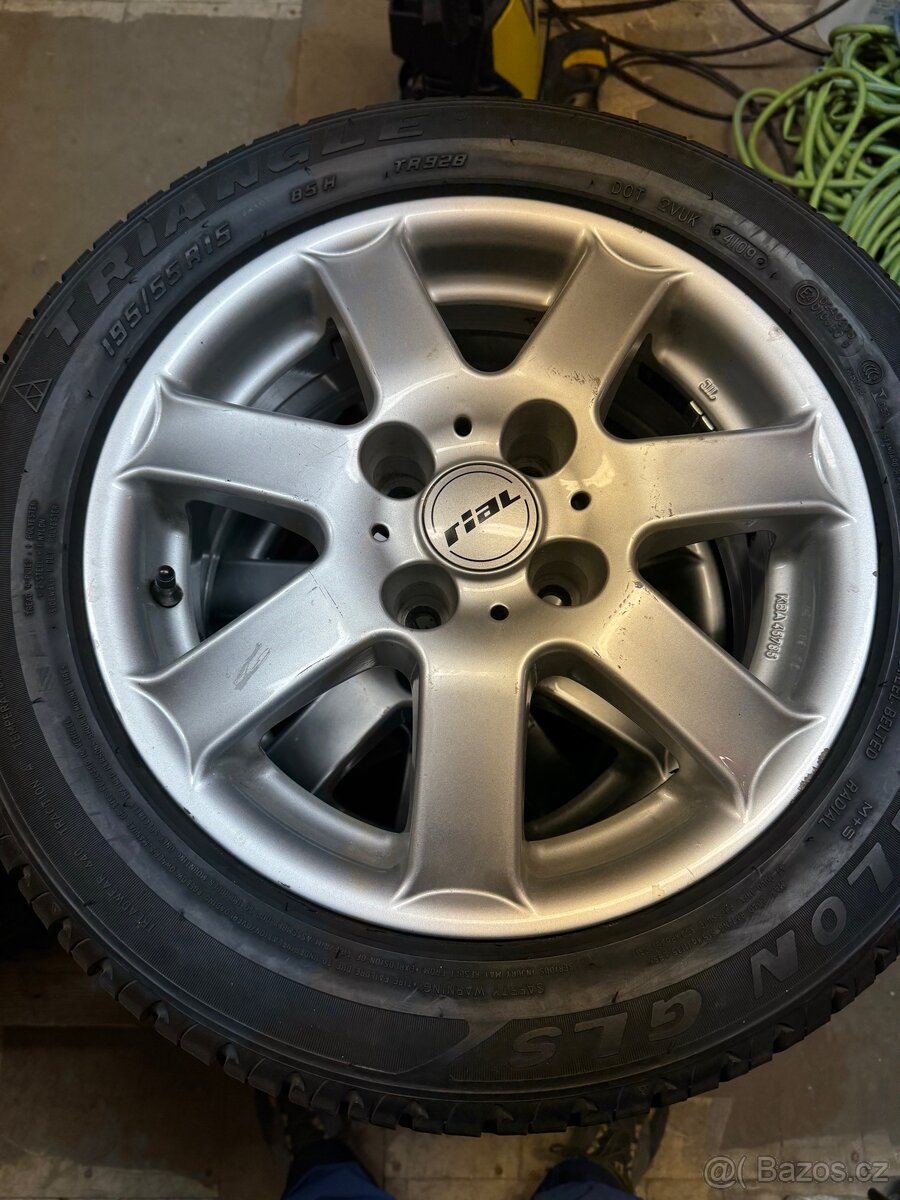 Alu kola Rial 15" 4x108 ET25 (KBA 45785) - 2