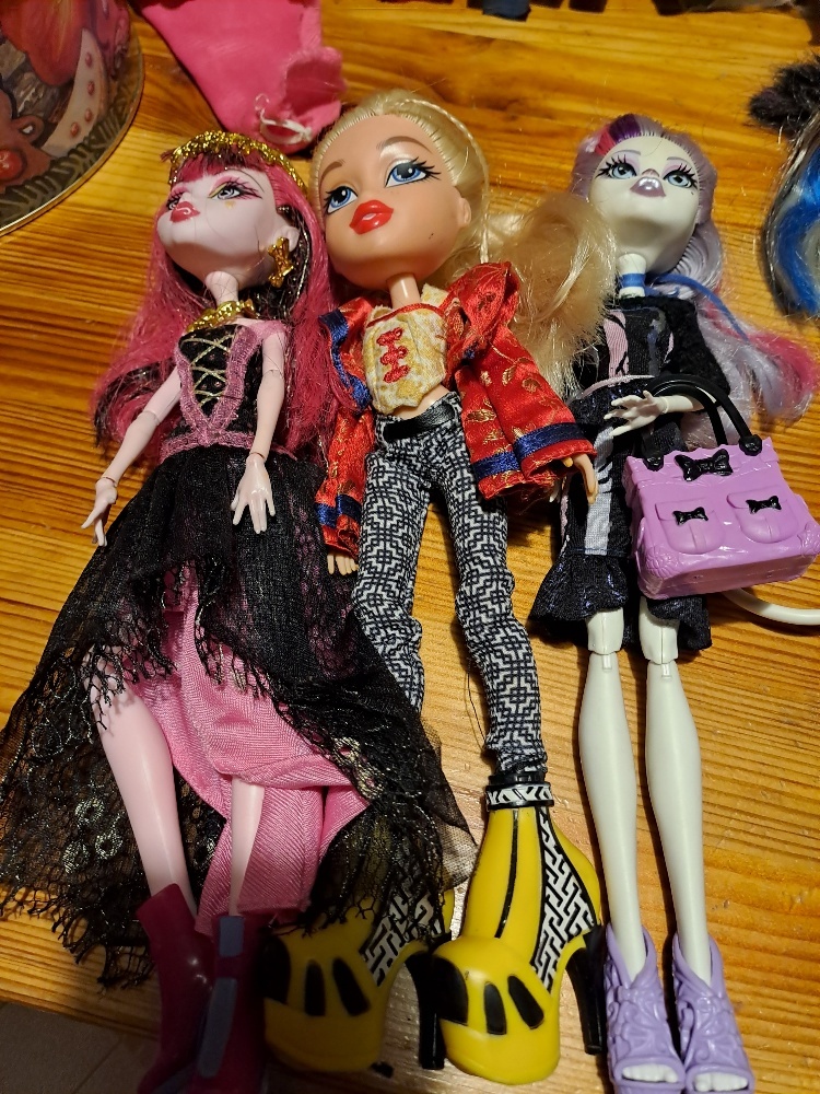 Panenky monster high a různé - 2