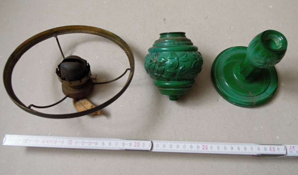 Malachitová lampa - 2