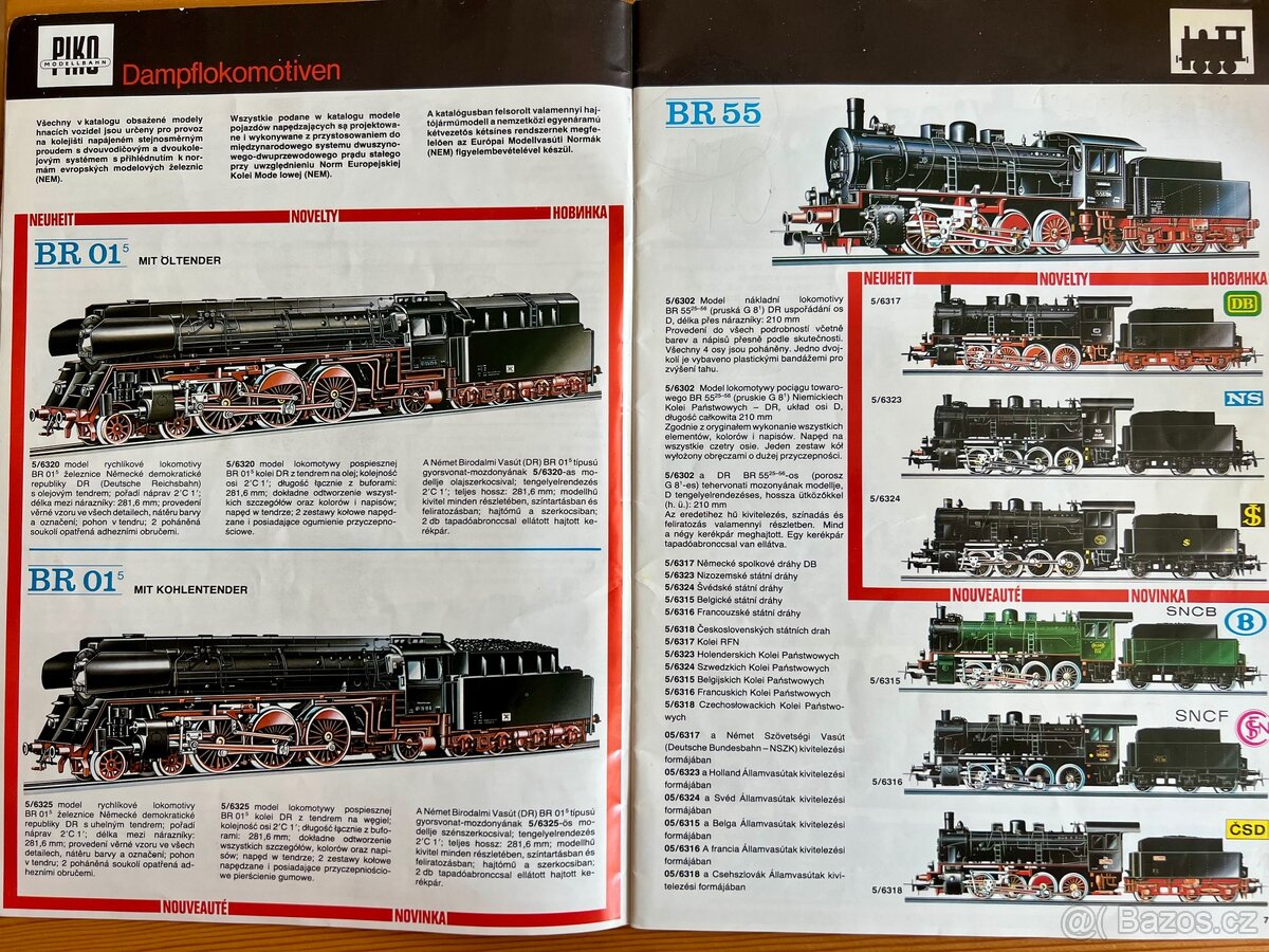 Katalog PIKO HO model.železnice - 2