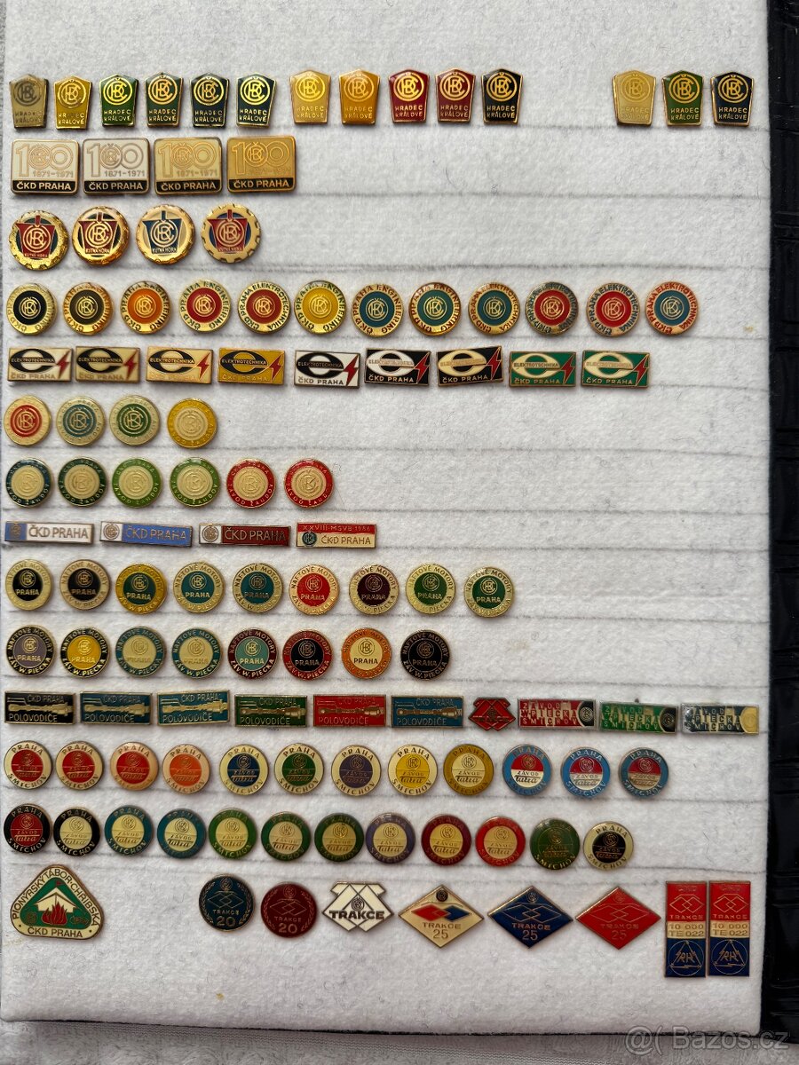 Album odznaků ČKD Praha - 2