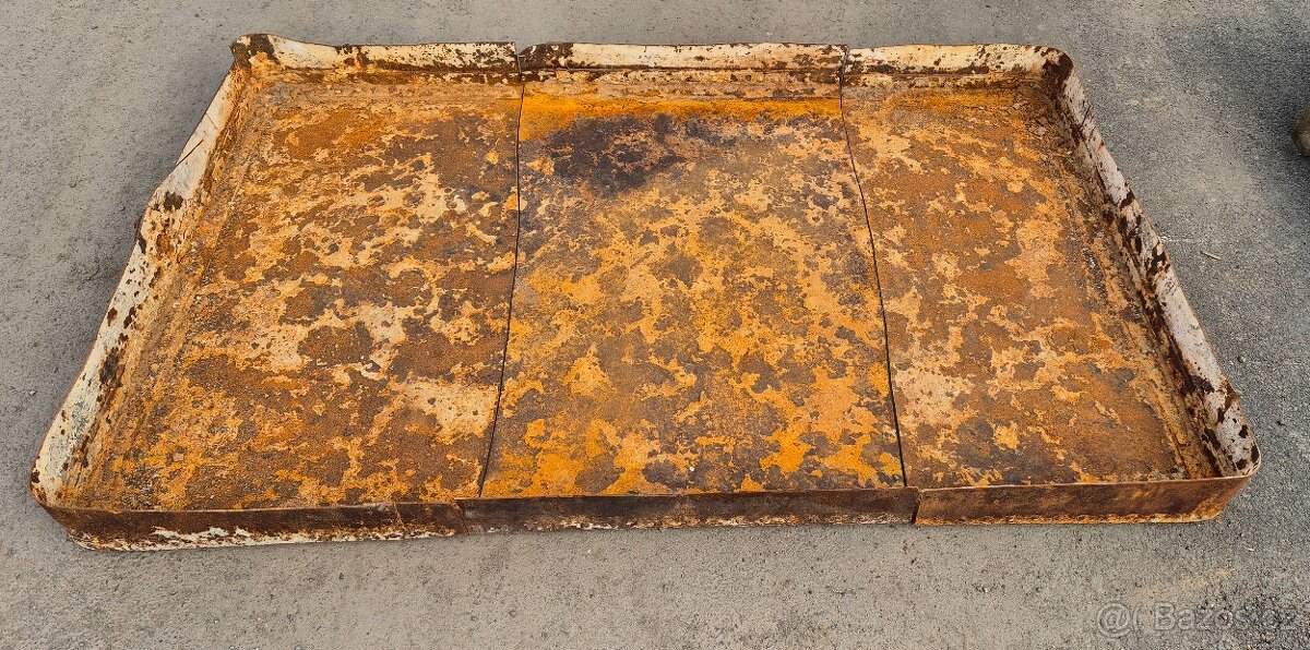 Železné nýtované plechy - 2