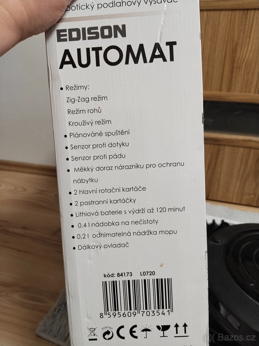 Robotický vysavač Edison - 2