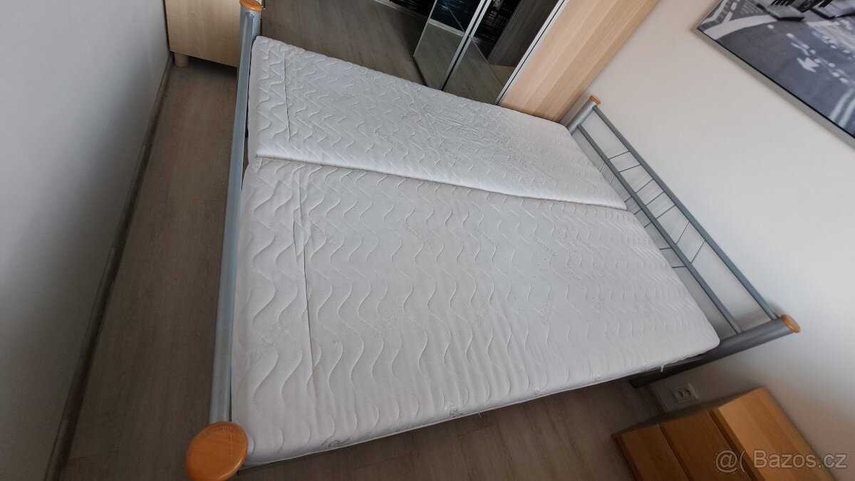 Postel ocel 160x200 - 2