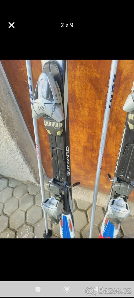 Lyže Blizzard 168 Sigma x Pressor + hole - 2