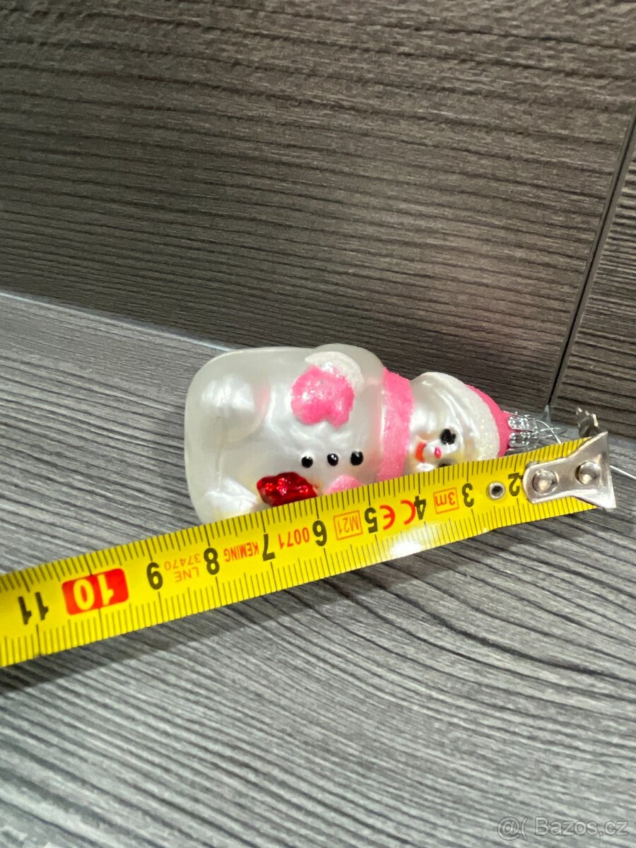 Vánoční ozdoba sněhulák - 2