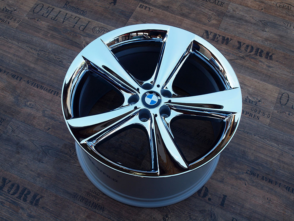 21" Alu kola = 5x120 = BMW X5 E70 F15 X6 E71 = STYLE128 CHR - 2