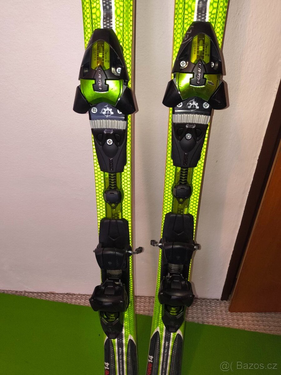 Prodám lyže Elan SPEEDWAVE 14, 160cm + vázání Elan ELX 12.0 - 2