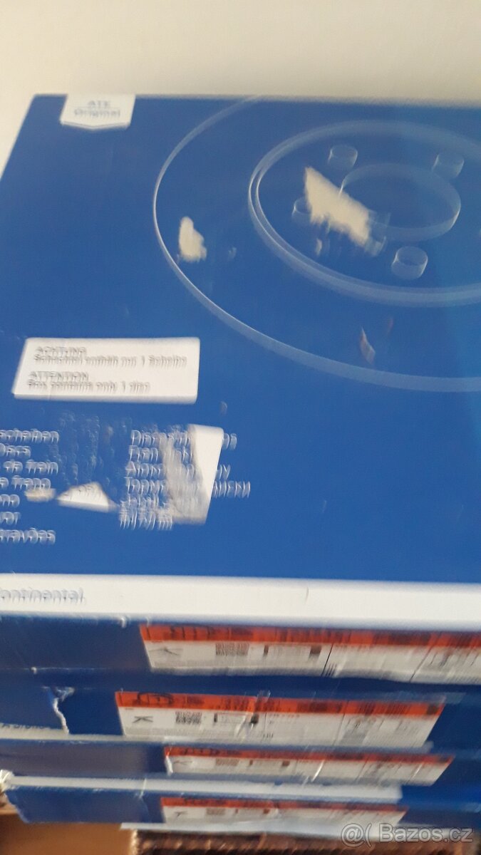 Nove kotouče ATE BMW řady X - 2