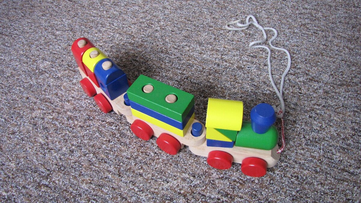dřevěný vláček - 2