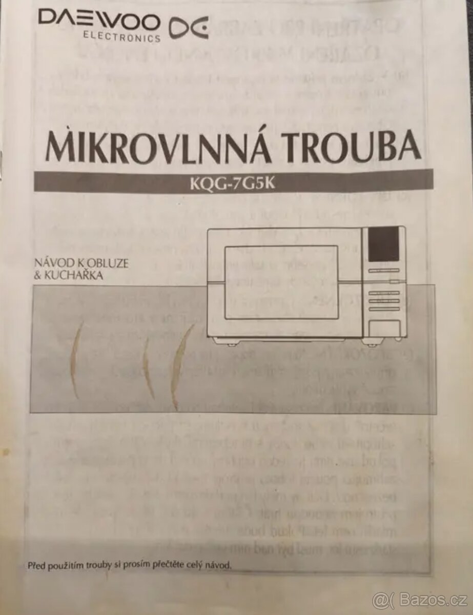 Mikrovlnná trouba DAEWOO - 2