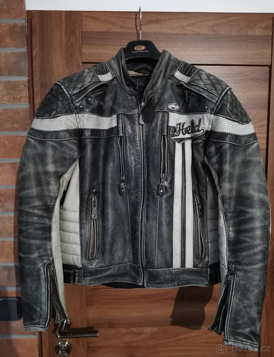 Pánská kožená retro bunda HELD - 2