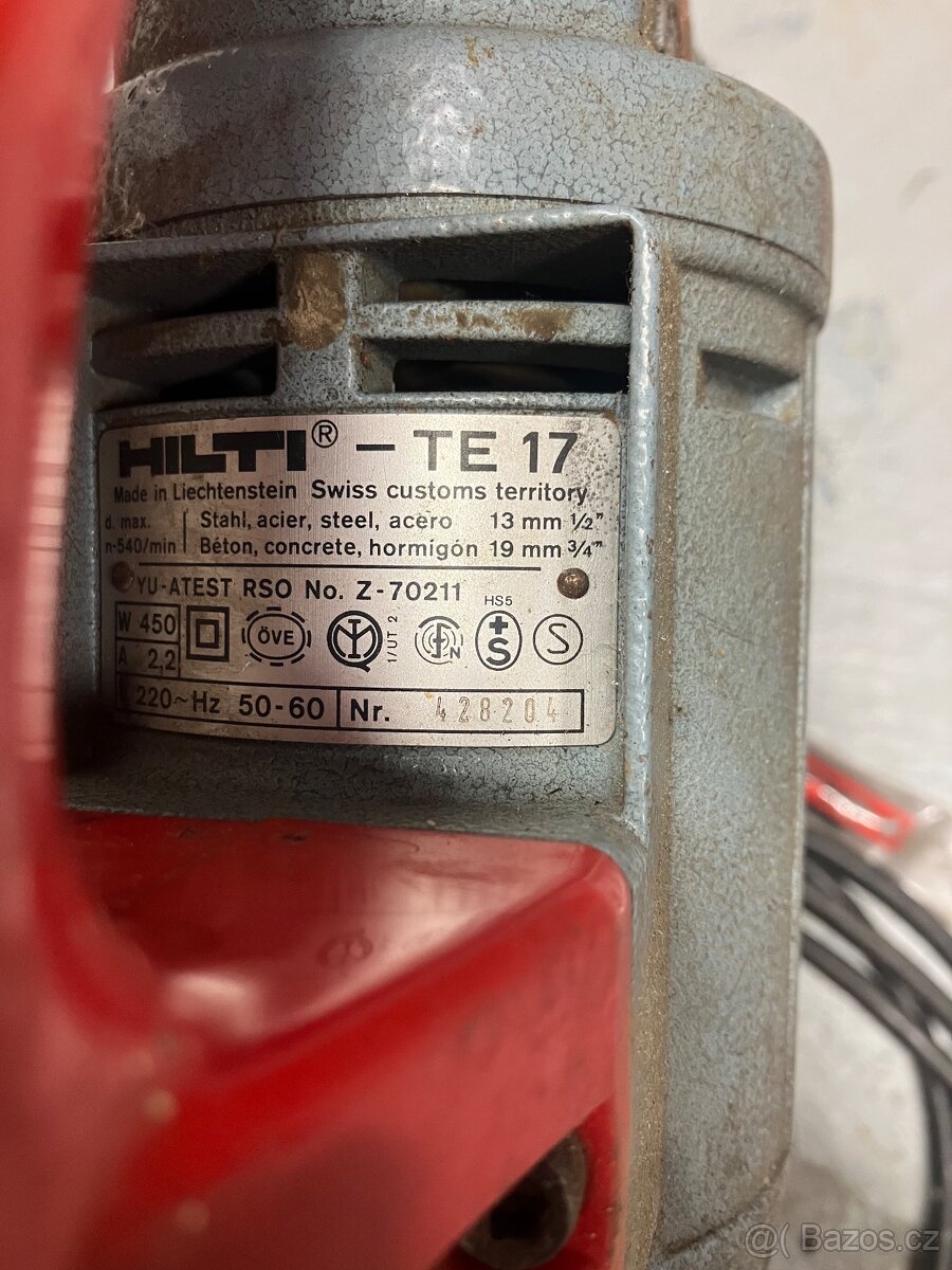 Retro Hilti Te17 - 2