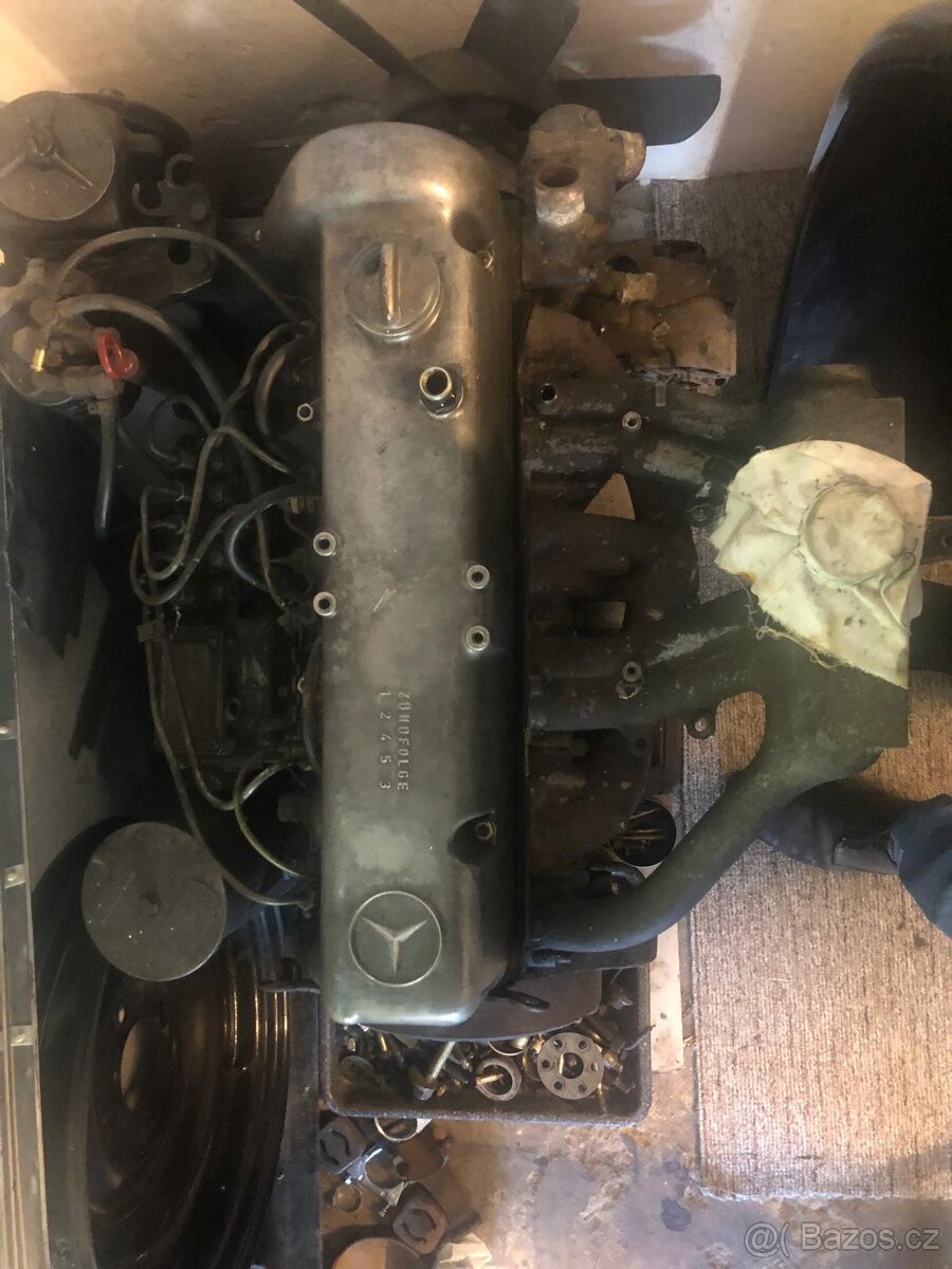 W123 300D motor - 2