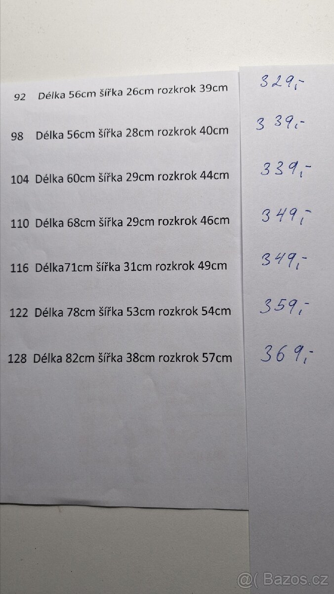 Jarni Softshellové kalhoty 92-128 - 2