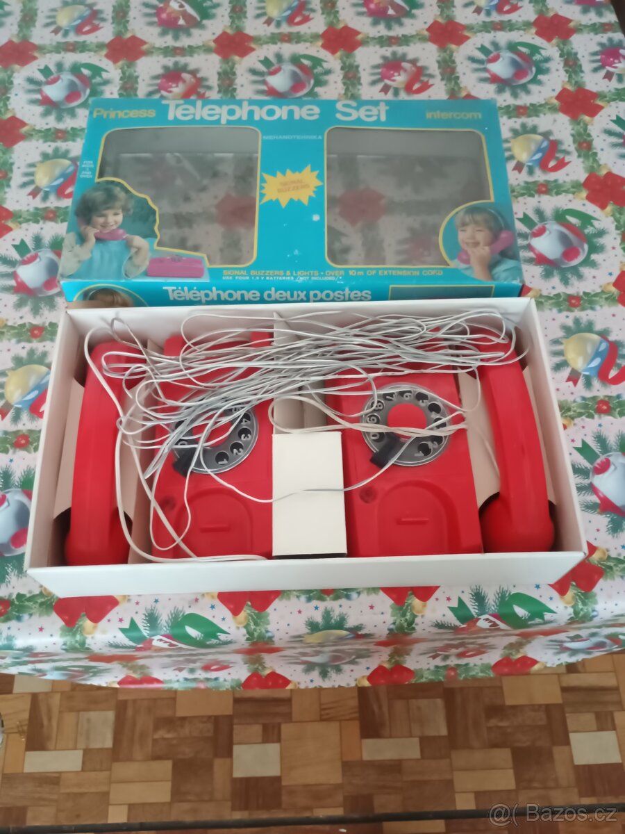 Retro dětský telefon - 2