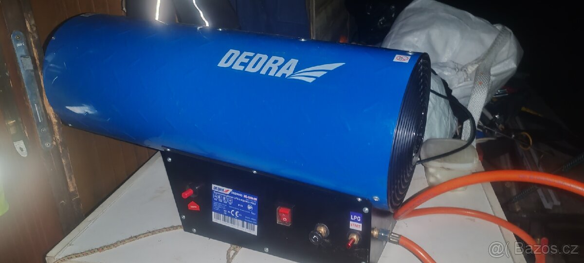 Plynový ohřívač Dedra - 2