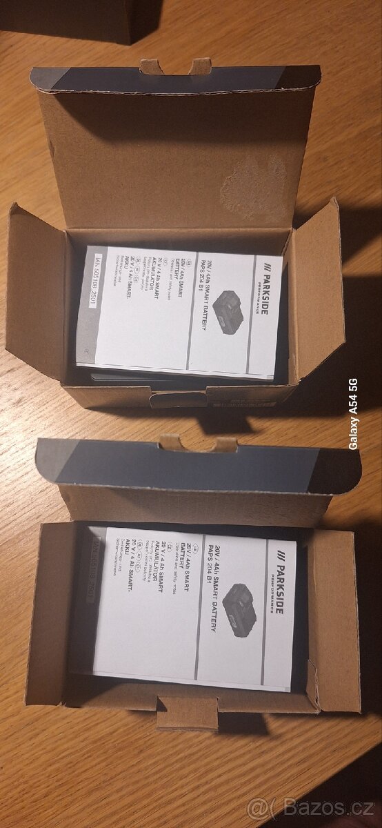 2x Smart Battery Parkside 4Ah. - 2