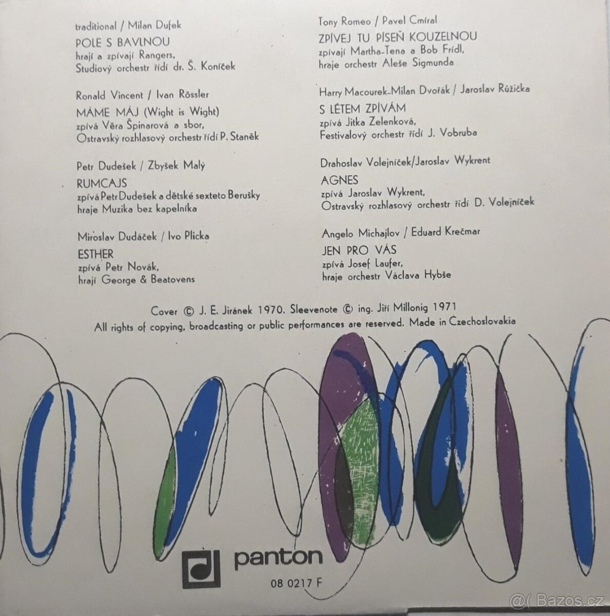 Various – Druhá Pantoniáda (7" LP) - 2