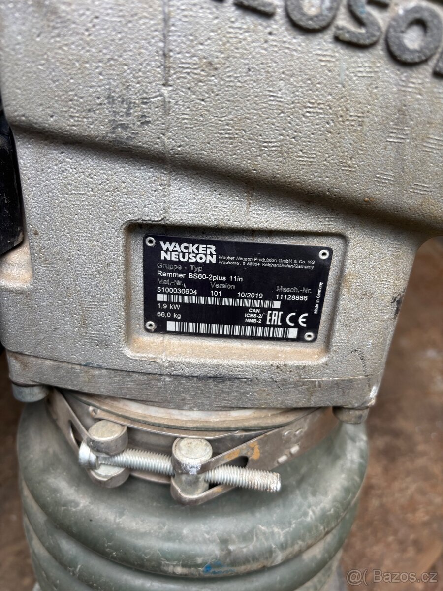 vibrační pěch Wacker Neuson BS60-2plus - 2