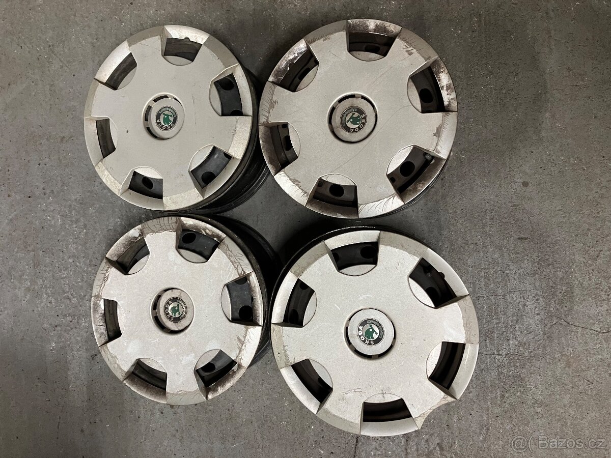 Originální plechové disky WW 6Jx15 5x100 ET 43 - 2