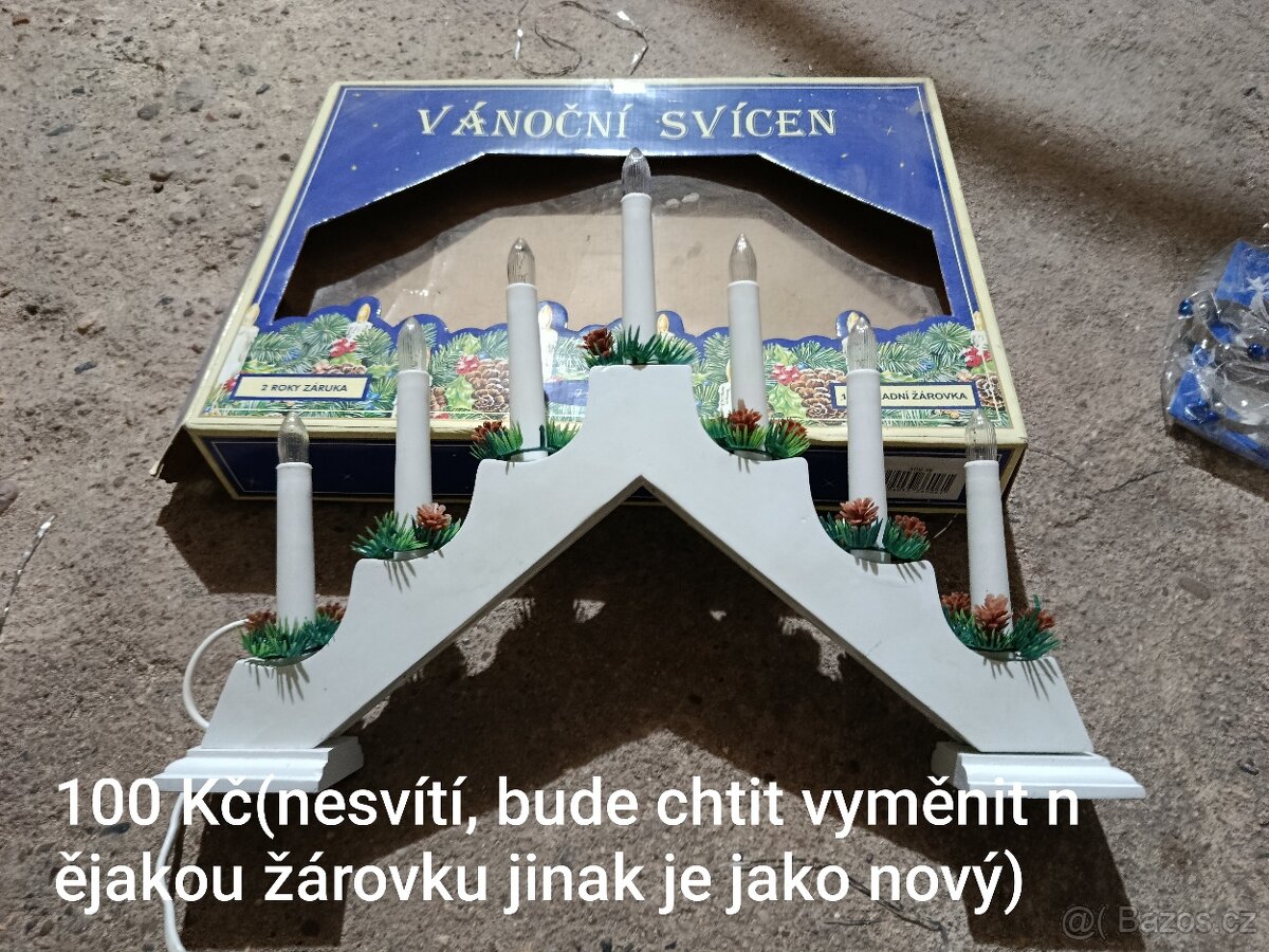 Různé vánoční ozdoby/dekorace - 2