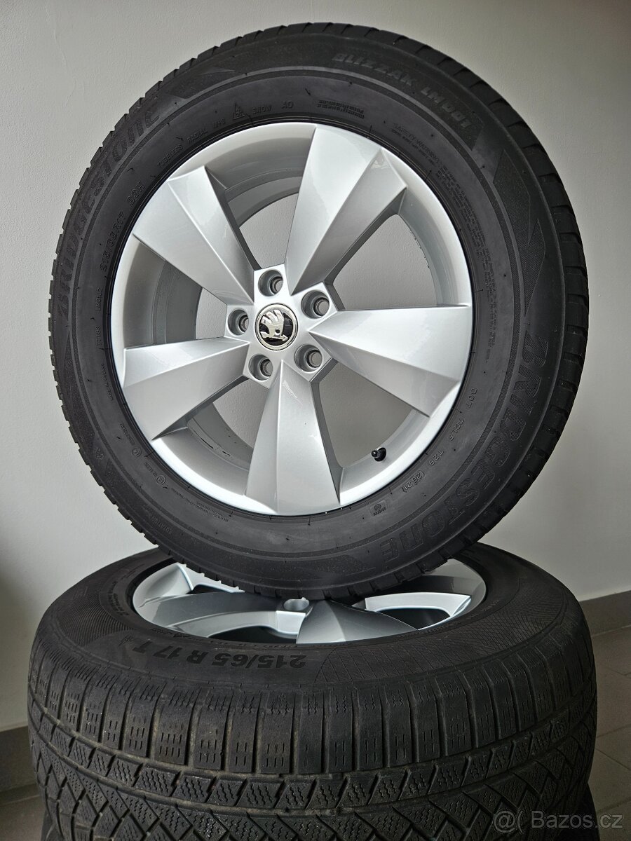 Orig. Škoda Kodiaq 5x112 Zimní 215/65/17 - Top - 2