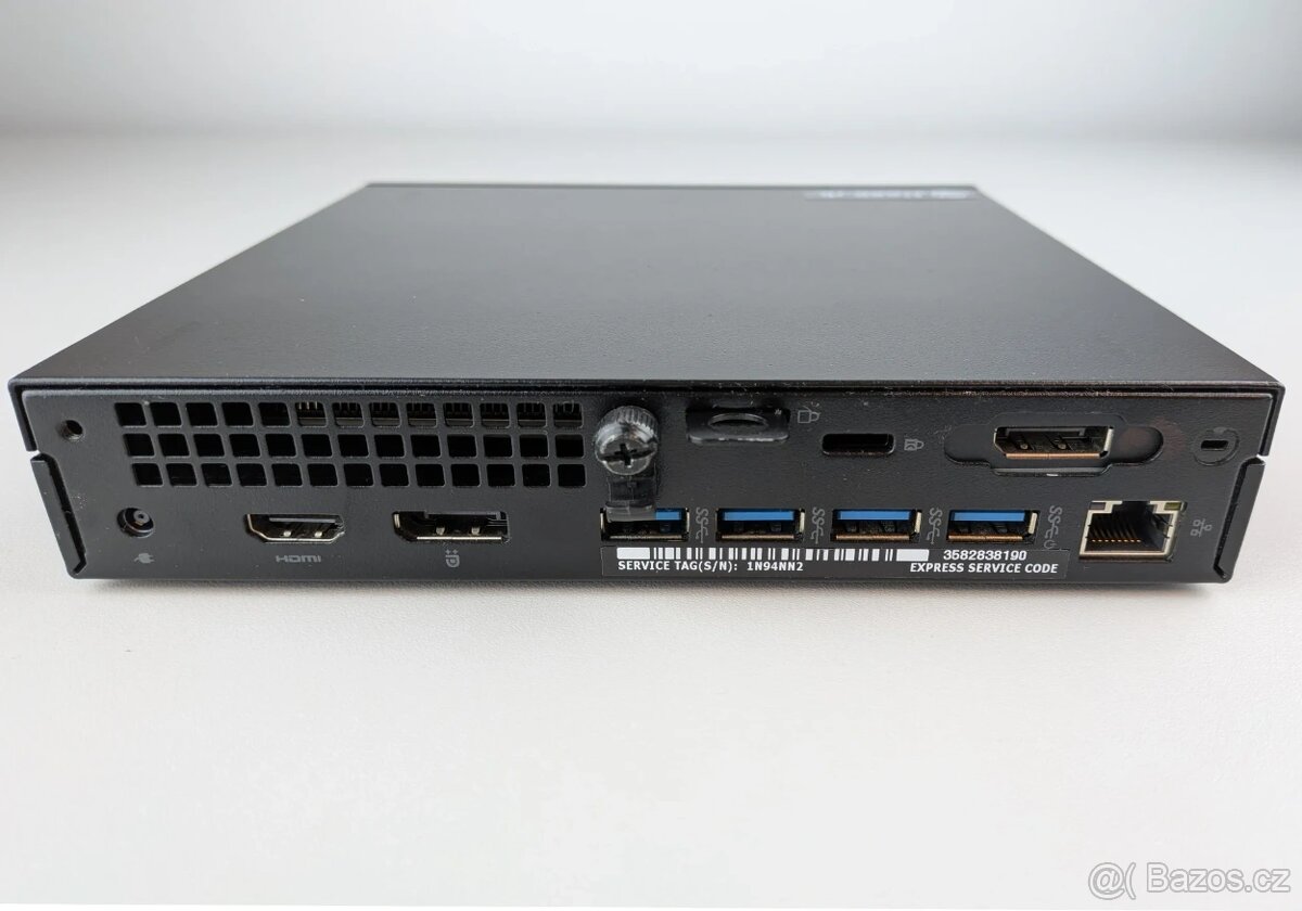 DELL 7050 - i3 7100T, 16GB RAM, 256GB SSD, OS, ZÁRUKA - 2