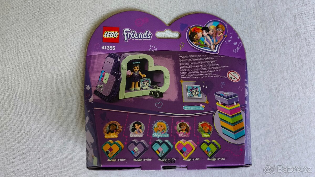 LEGO Friends 41355 Emmina srdcová krabička - 2
