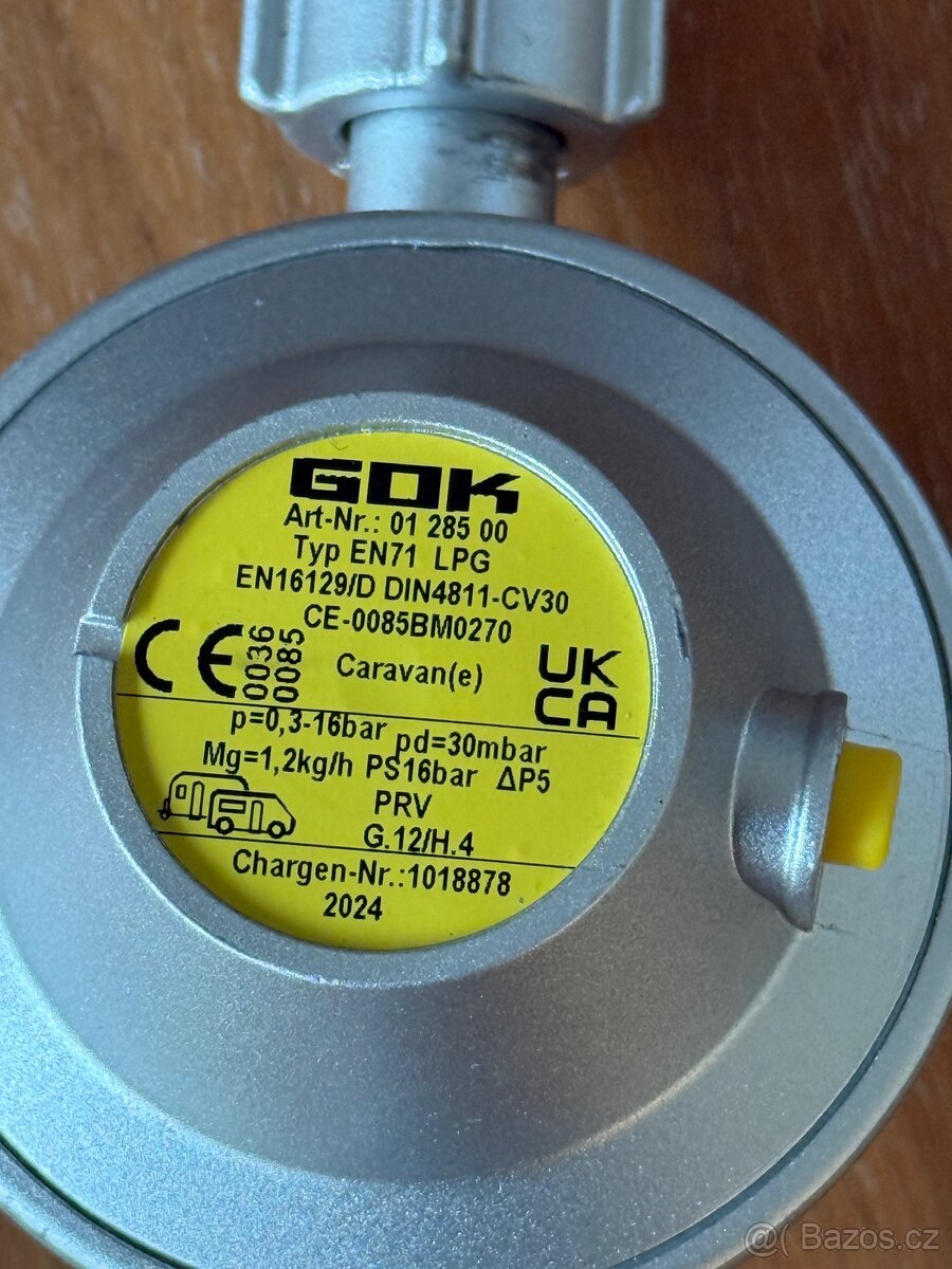 Nový plynový regulátor - 2
