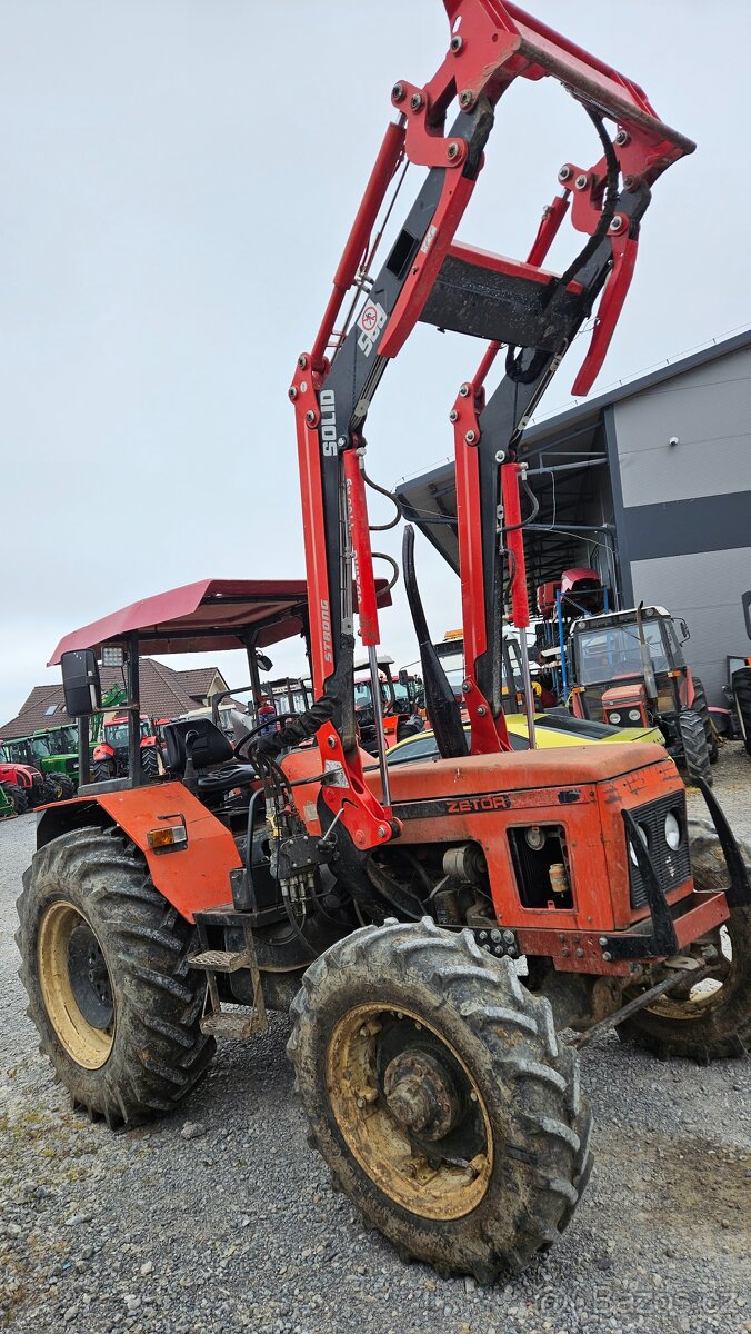 ZETOR 7745 CABRIO S nakkladačem - 2