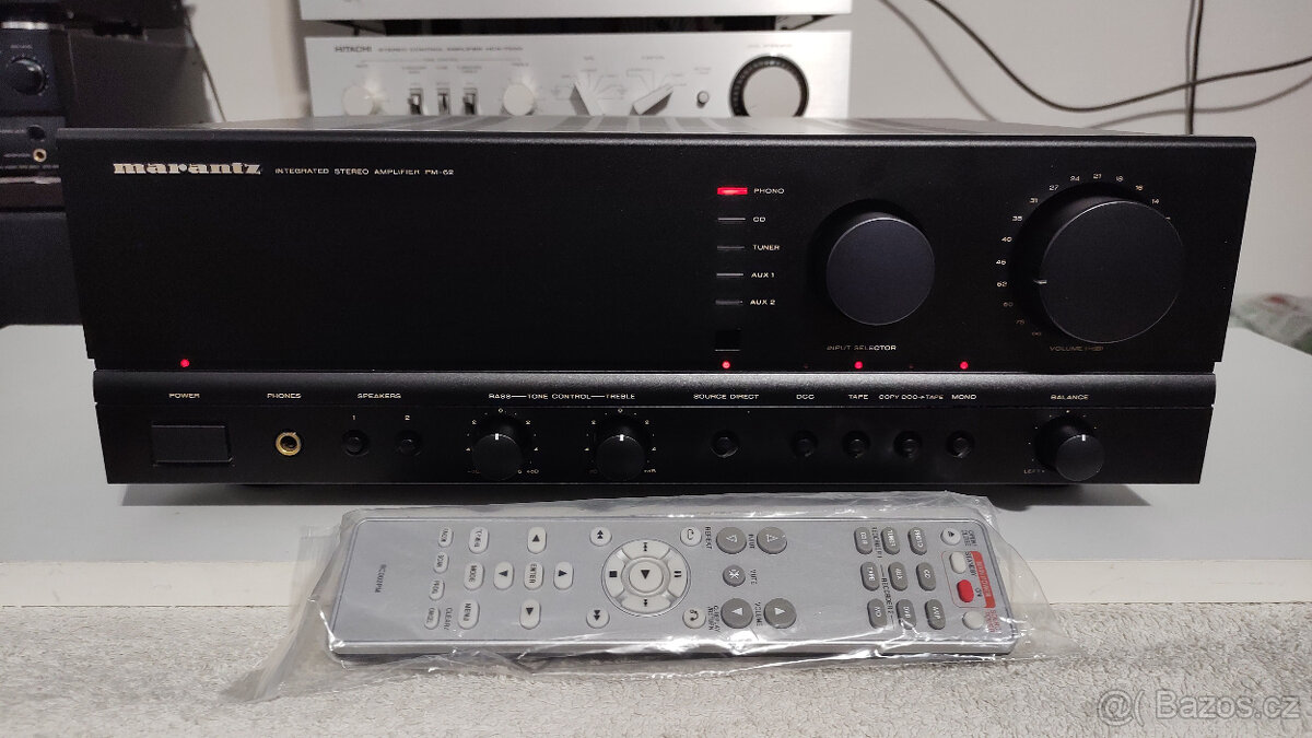 Marantz PM-62 Stereo Integrated Amplifier / Phono In - 2