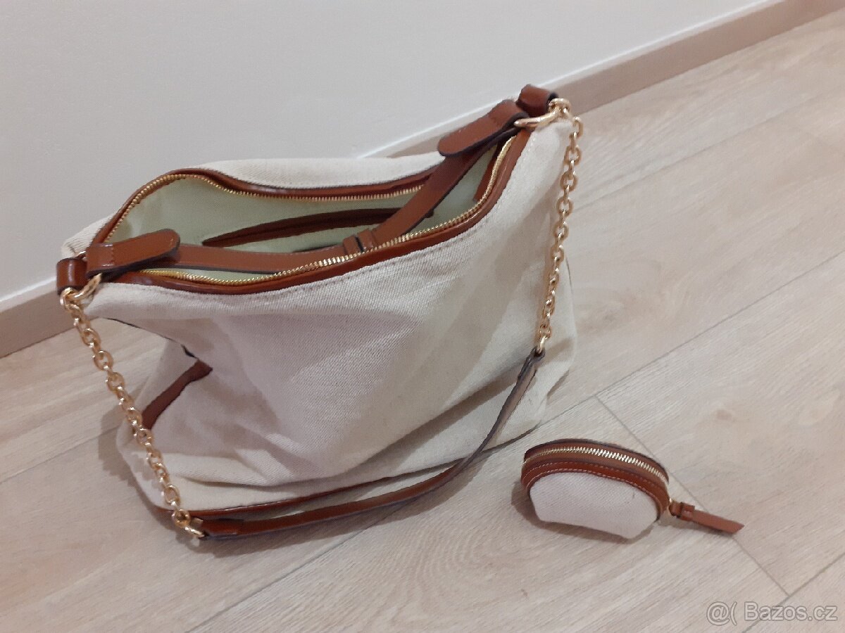 KABELKA látková béžová NOVÁ - 2