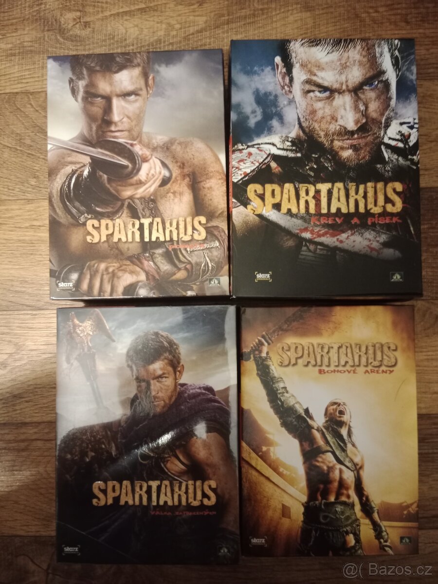 DVD kolekce televizního seriálu Spartakus - 2