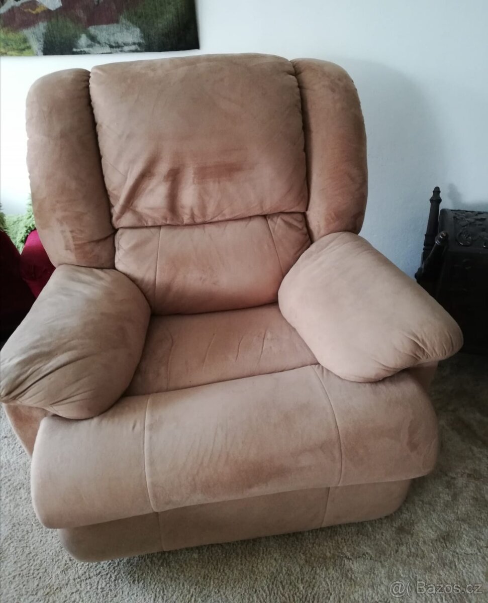 Široké měkké křeslo - 2