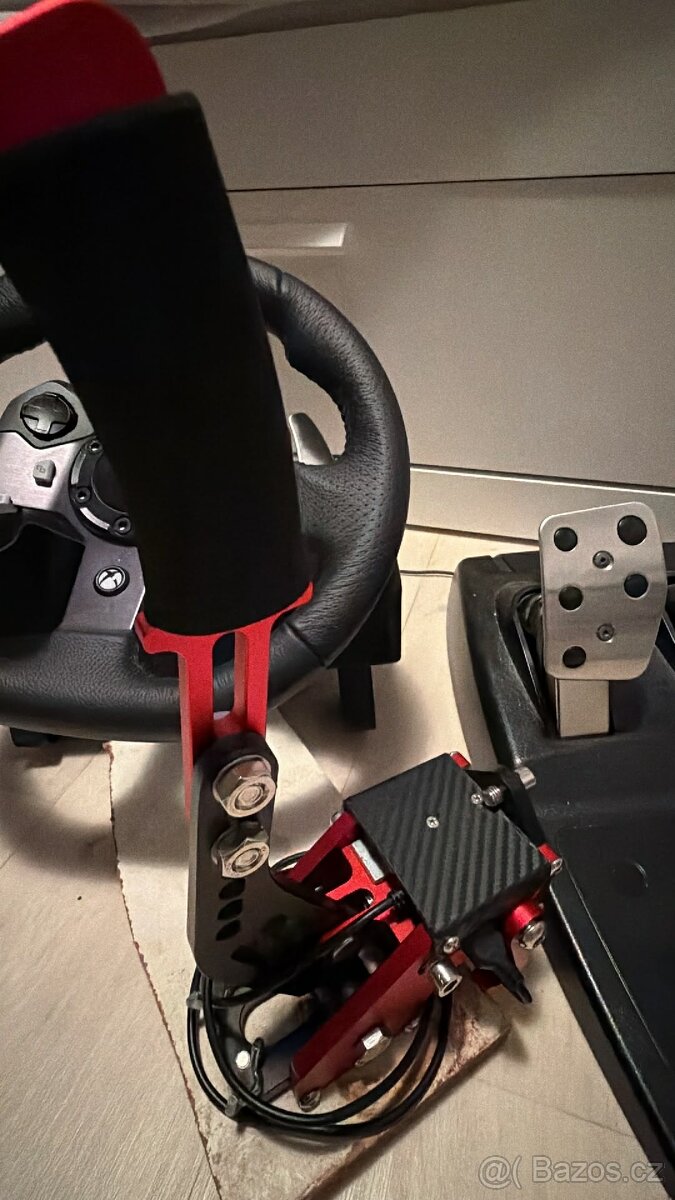 Herní volant + ruční brzda + řadící páka - 2